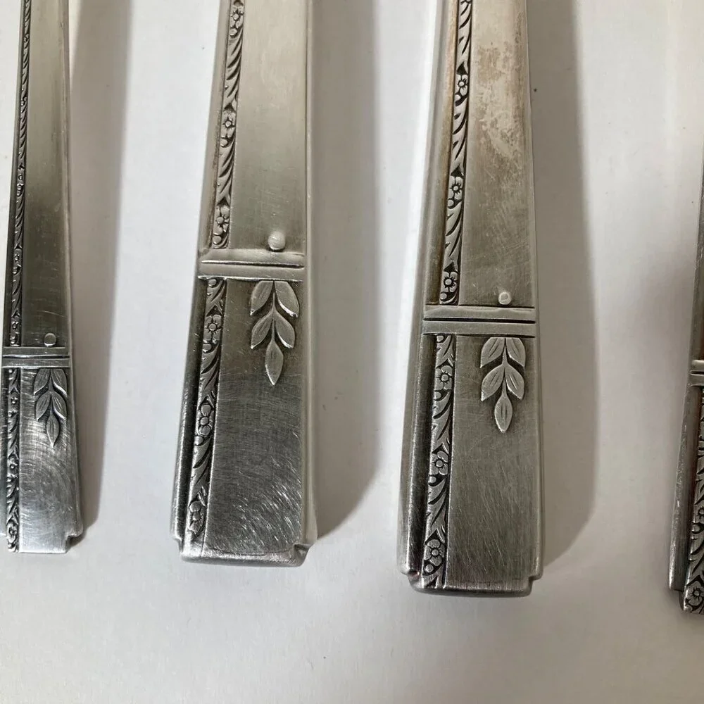 1- 13 Piece 40s Oneida Prestige Grenoble‎ Flatware Place Setting